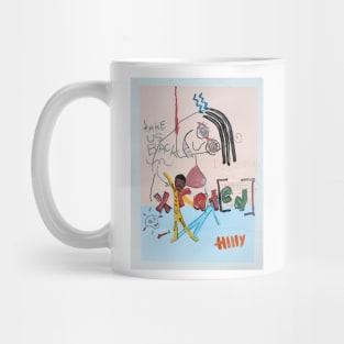 x rat ed | dream by tyler tilley pop art surreal cartoon disaster Mug